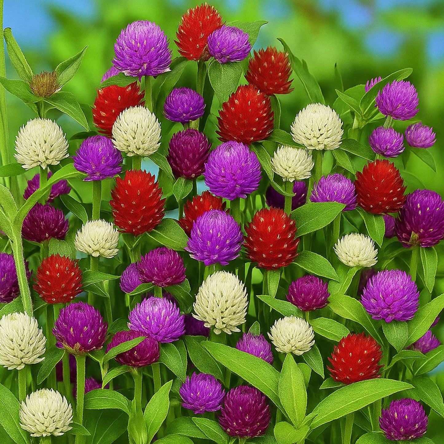 Gomphrena Choice Mixed seeds