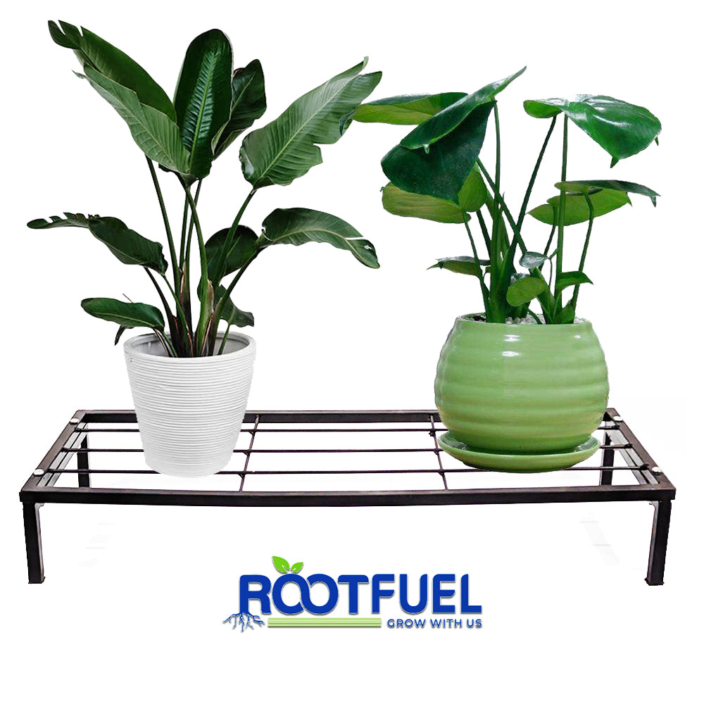 Rootfuel - stainless steel plant stand (pack of 2)