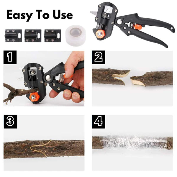 GraftMaster™ Effortless Grafting Kit + Free Grafting Tape
