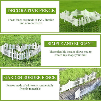 Decorative Outdoor Garden Fence (2 Pcs)