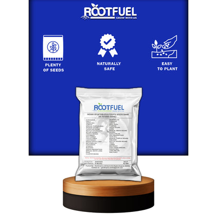 Vegetable Seeds Vault ( 45 types of verity 3000+Seeds in packet )